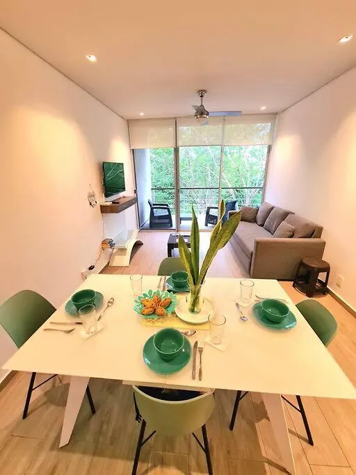 Playacar, 2 Recamaras Ph, Bamoa Residencial Apartment Playa del Carmen