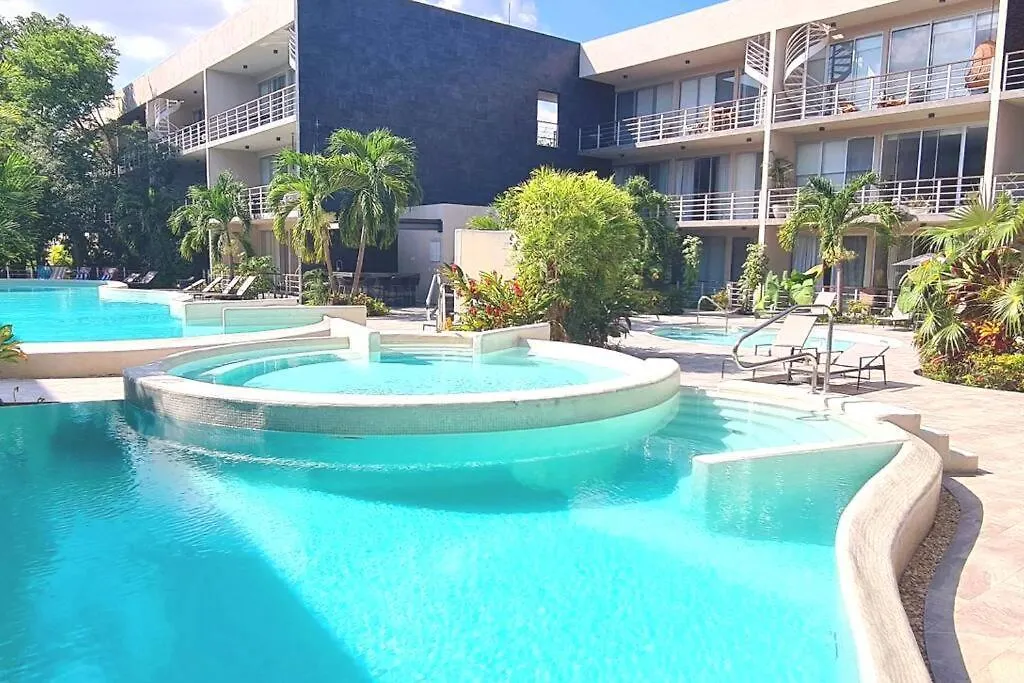 Playacar, 2 Recamaras Ph, Bamoa Residencial Apartment Playa del Carmen