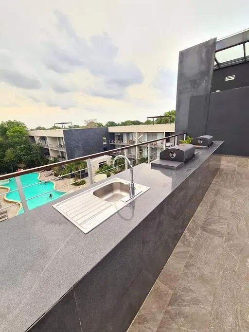 Playacar, 2 Recamaras Ph, Bamoa Residencial Apartment Playa del Carmen